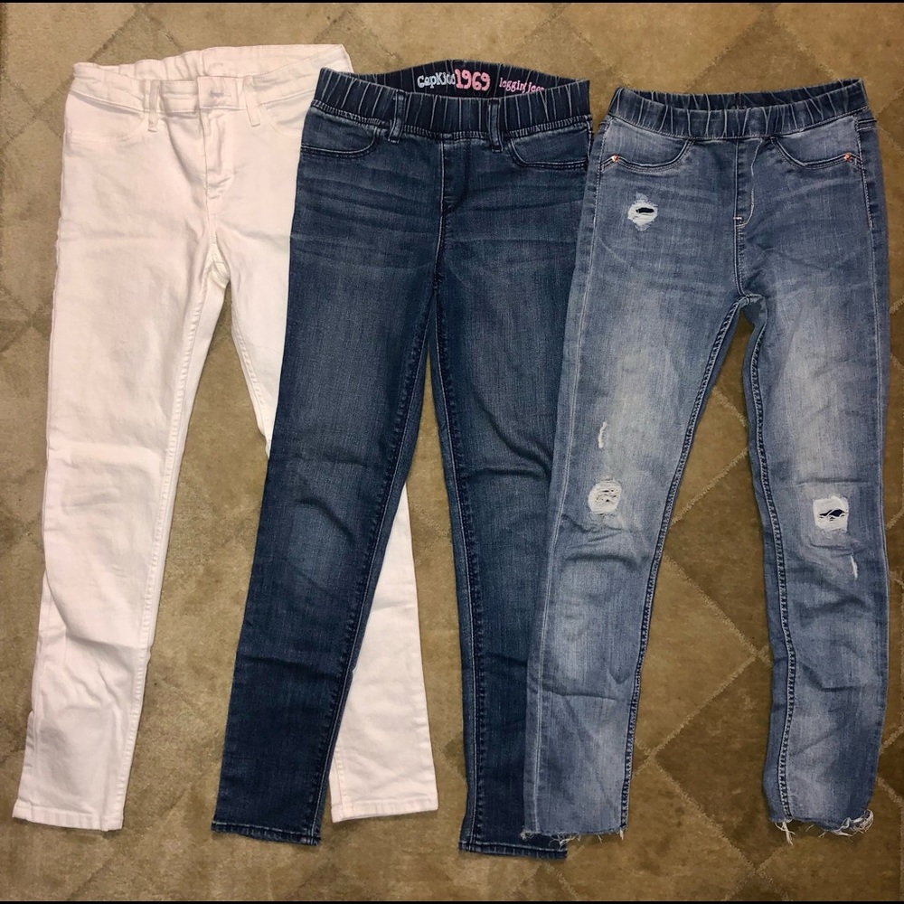 Lot of Girls Jeans, Gap, H&M